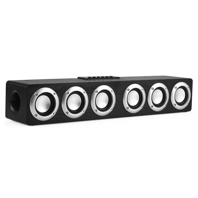 Wooden Desk Speaker Wireless Music Player 20W Powerful Stereo Soundbar Speaker For TV Desktop Laptop Smartphone Tablet
Wooden Desk Speaker Wireless Music Player 20W Powerful Stereo Soundbar Speaker For TV Desktop Laptop Smartphone Tablet