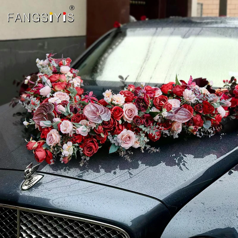 200cm Wedding Supplies Wedding Car Decoration Set Artificial Flower Front Garland Main Wedding Car Simulation Float Layout Decor
200cm Wedding Supplies Wedding Car Decoration Set Artificial Flower Front Garland Main Wedding Car Simulation Float Layout Decor