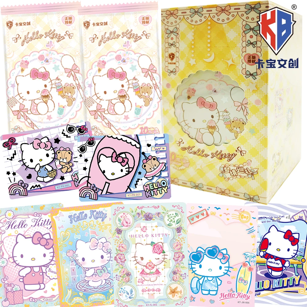 KABAO Genuine Hello Kitty Collection Cards Full of Vitality Anime Star Youth Sports Enjoy Life Health Cards Kids Xmas Toys Gifts
KABAO Genuine Hello Kitty Collection Cards Full of Vitality Anime Star Youth Sports Enjoy Life Health Cards Kids Xmas Toys Gifts