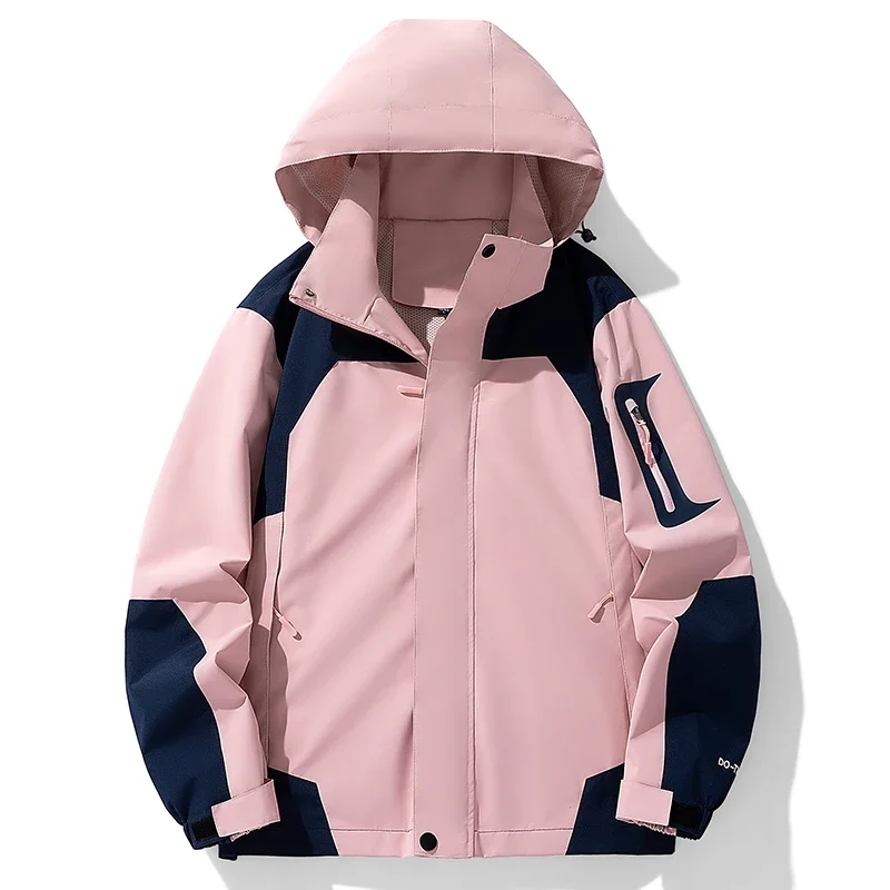 Hooded Bomber Casual Streetwear Waterproof Men's Jacket Solid Color Fashion Black Men's Wear Spring Autumn Loose Jackets
Hooded Bomber Casual Streetwear Waterproof Men's Jacket Solid Color Fashion Black Men's Wear Spring Autumn Loose Jackets