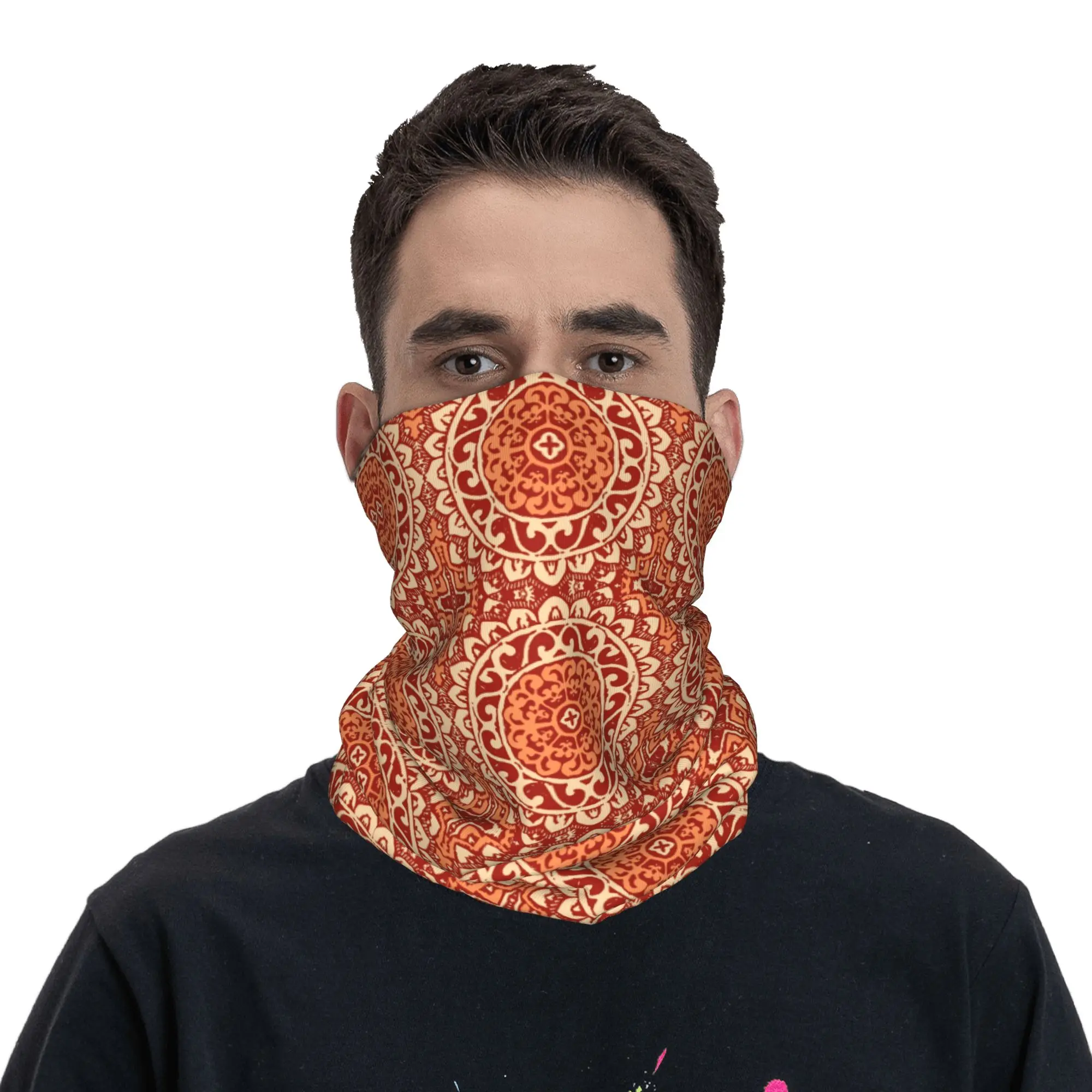 Soutwestern Sun Mandala Bandana Neck Gaiter UV Protection Face Scarf Cover Men Women Headband Tube Balaclava
Soutwestern Sun Mandala Bandana Neck Gaiter UV Protection Face Scarf Cover Men Women Headband Tube Balaclava