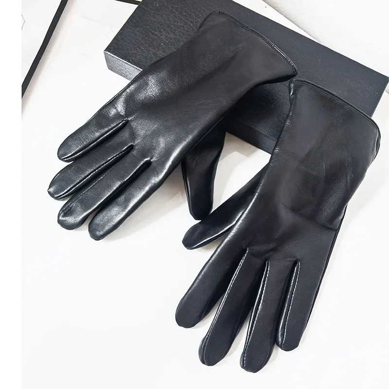 Men's Autumn Winter Natural Sheepskin Leather Thicken Warm Glove Male Fashion Genuine Leather Driving Glove R2240
Men's Autumn Winter Natural Sheepskin Leather Thicken Warm Glove Male Fashion Genuine Leather Driving Glove R2240