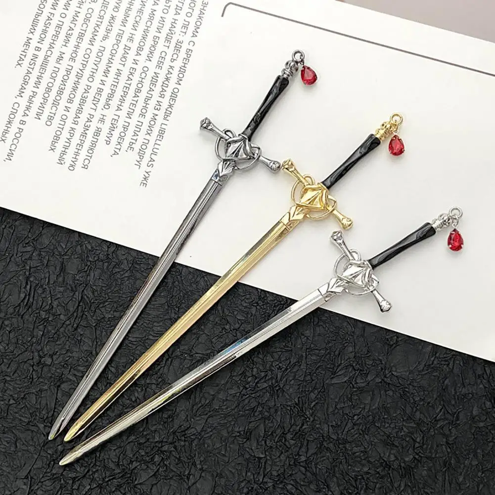 Ladies Hairpin Ancient Swords Bright Luster Smooth Surface Chinese Anti Fall Hair Stick Hair Accessories Hairstyle Design Tools
Ladies Hairpin Ancient Swords Bright Luster Smooth Surface Chinese Anti Fall Hair Stick Hair Accessories Hairstyle Design Tools