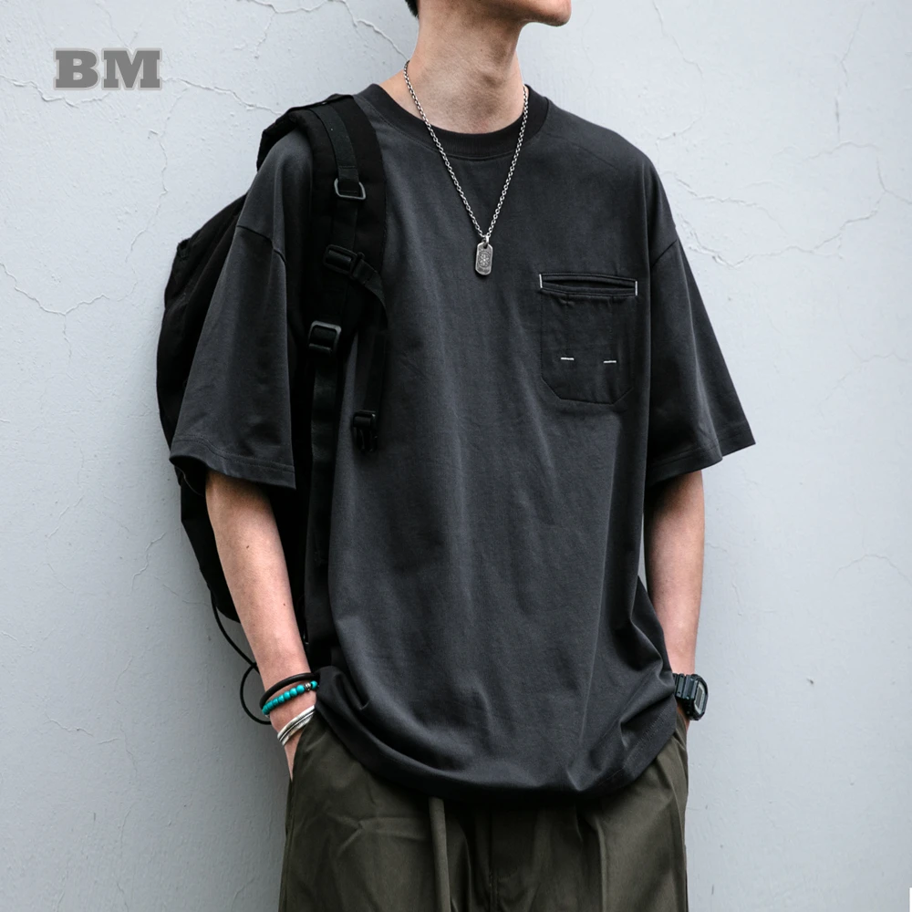 Heavyweight Combed Cotton Crew Neck T-Shirt Men Summer Oversized Vintage Top Streetwear Trendy Casual Essential Short Sleeve
Heavyweight Combed Cotton Crew Neck T-Shirt Men Summer Oversized Vintage Top Streetwear Trendy Casual Essential Short Sleeve