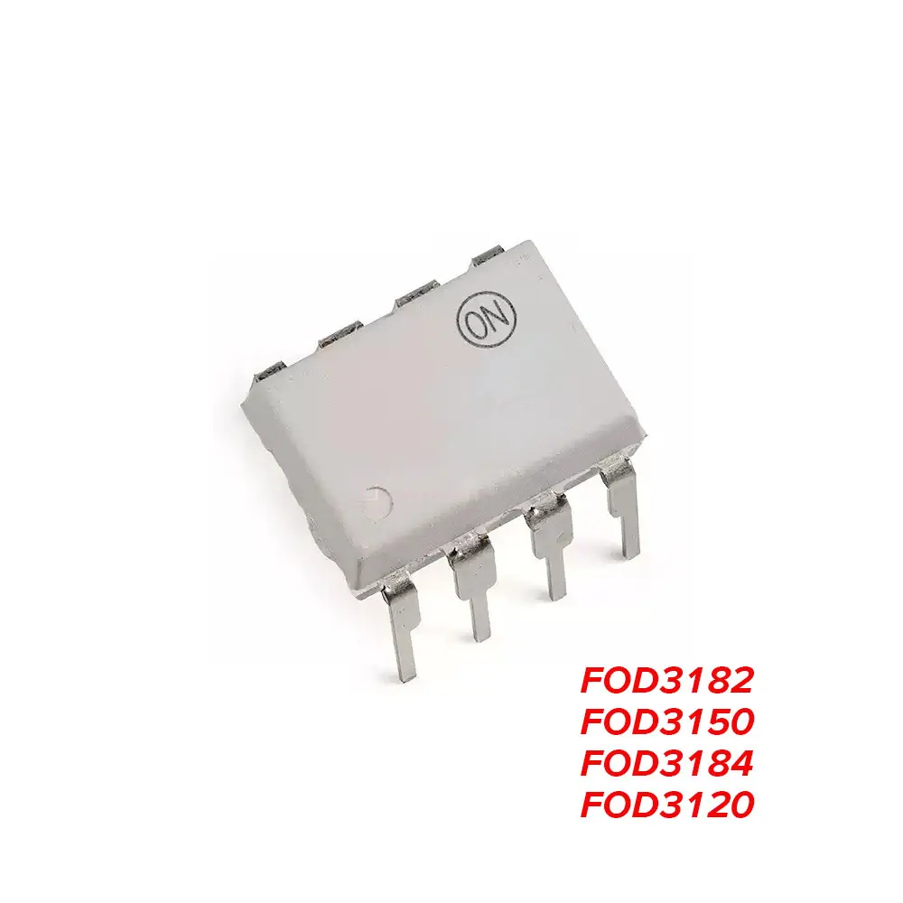 5PCS FOD3182 DIP8 FOD3150 FOD3184 FOD3120 Logic Output Optocoupler
5PCS FOD3182 DIP8 FOD3150 FOD3184 FOD3120 Logic Output Optocoupler