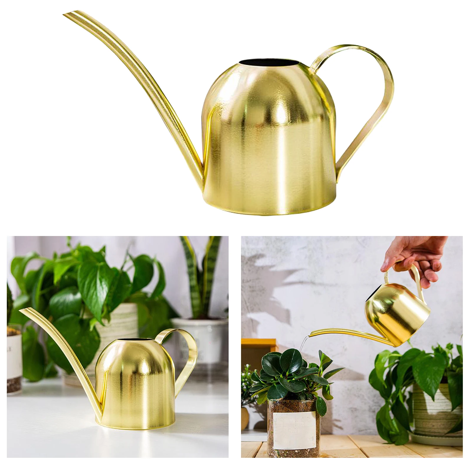 Watering Can for Indoor Plants Orchid Bonsai Stainless Steel Small Watering Can
Watering Can for Indoor Plants Orchid Bonsai Stainless Steel Small Watering Can