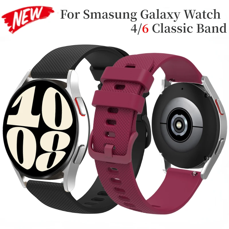 22mm 20mm Silicone Strap for Samsung Watch 4/5/6/ Watch 4/6 Classic/Huawei Watch 4/GT 3/2 Pro for Amazfit GTR/Garmin Vivoactive3
22mm 20mm Silicone Strap for Samsung Watch 4/5/6/ Watch 4/6 Classic/Huawei Watch 4/GT 3/2 Pro for Amazfit GTR/Garmin Vivoactive3