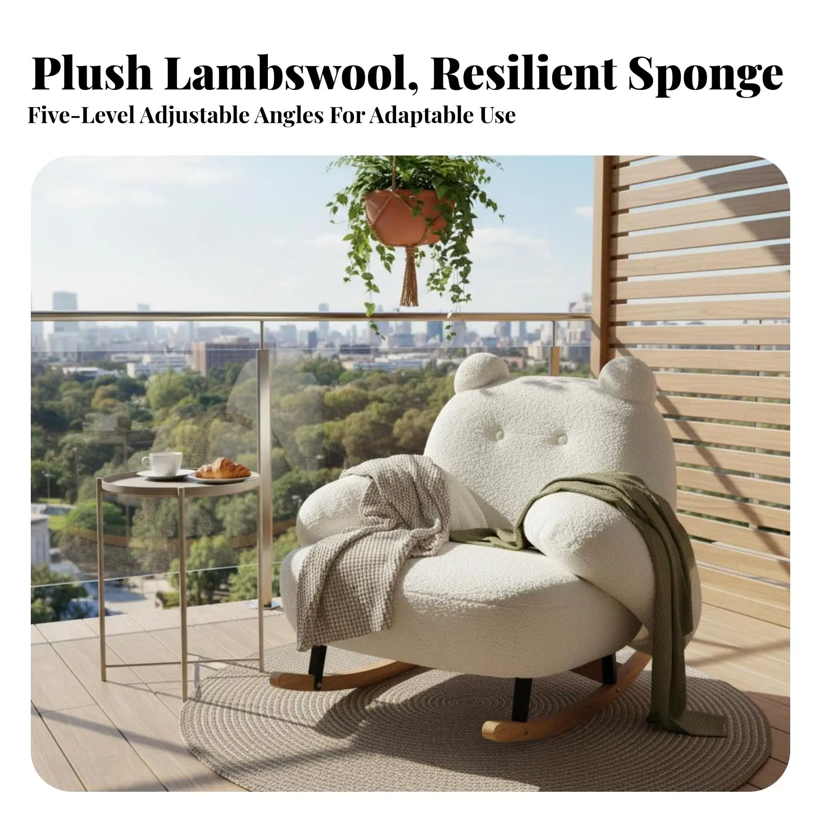 Panda-Shaped Armchair Snug Visually Pleasing Upholstered Lounge Armchair Luxuriously Soft Comfort Easy Assembly
Panda-Shaped Armchair Snug Visually Pleasing Upholstered Lounge Armchair Luxuriously Soft Comfort Easy Assembly