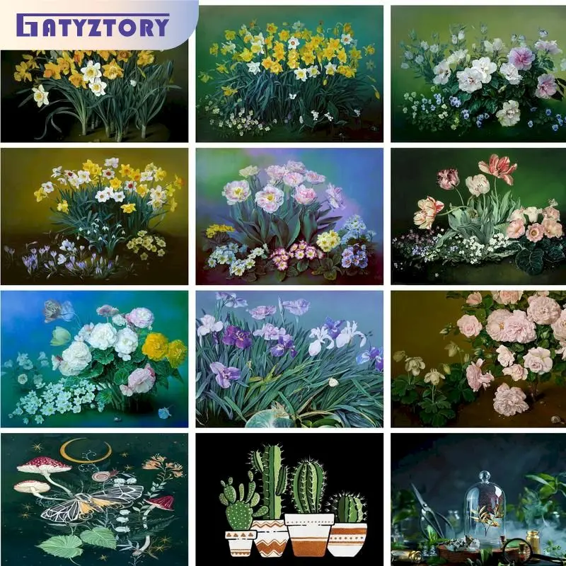 GATYZTORY Acrylic Painting By Numbers Paint Kit Coloring By Numbers Flowers Acrylic Paints Wall Art For Handiwork Gift Canvas Pa
GATYZTORY Acrylic Painting By Numbers Paint Kit Coloring By Numbers Flowers Acrylic Paints Wall Art For Handiwork Gift Canvas Pa
