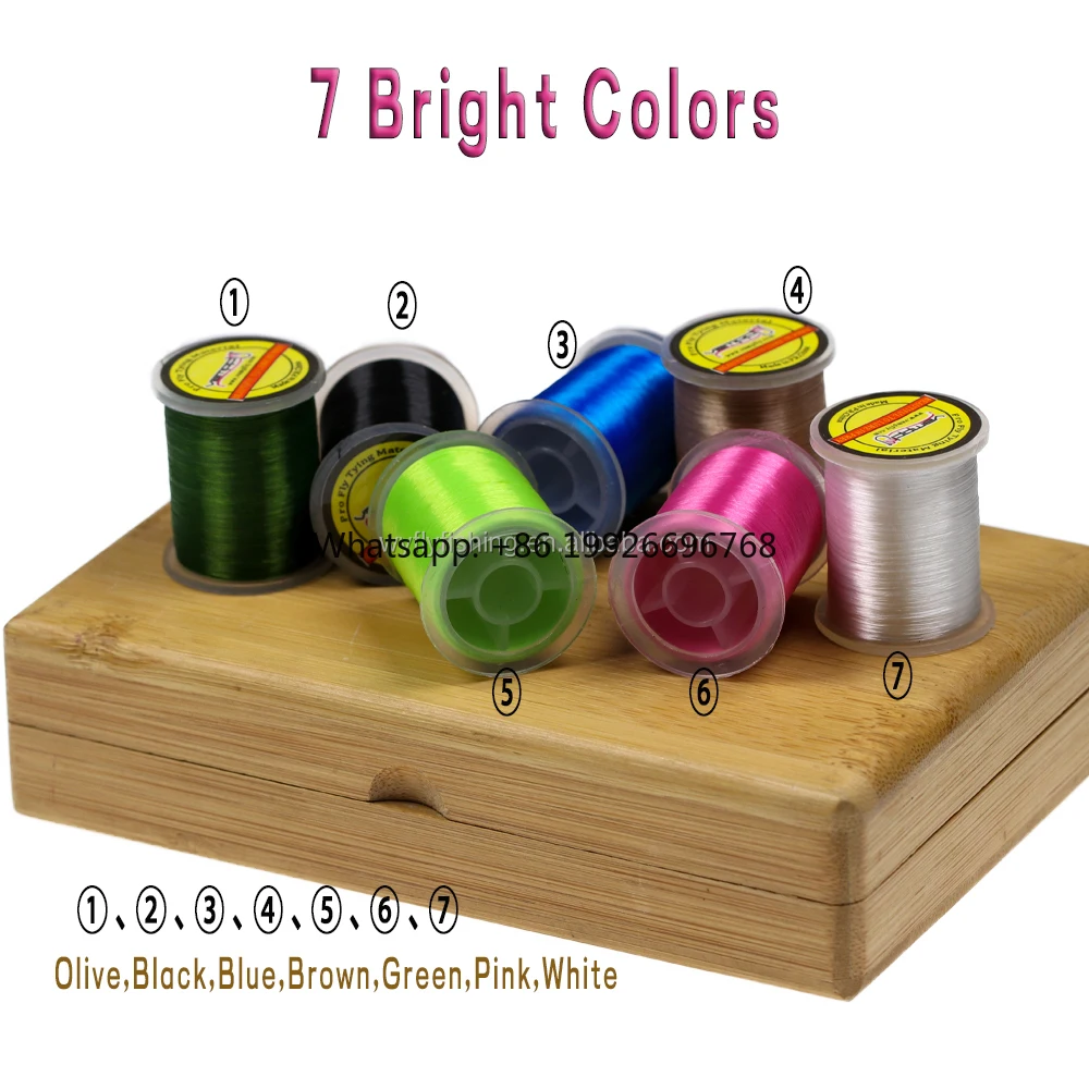 50D Fly Tying Thread High Tensile Fine Nylon Thread for 14-22# Midge Nymph Small Dry Fly Tying Materials manufacturer
50D Fly Tying Thread High Tensile Fine Nylon Thread for 14-22# Midge Nymph Small Dry Fly Tying Materials manufacturer