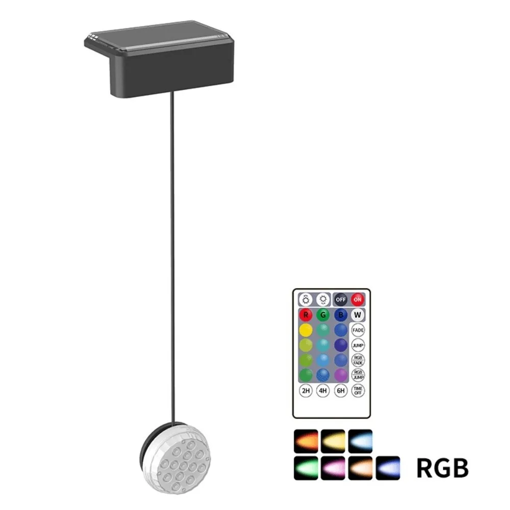 Солнечный светодиодный светильник для бассейна с дистанционным управлением, 16 уровней яркости, 16 цветов, подводное освещение, кабель 96 см, RGB, таймер
Солнечный светодиодный светильник для бассейна с дистанционным управлением, 16 уровней яркости, 16 цветов, подводное освещение, кабель 96 см, RGB, таймер