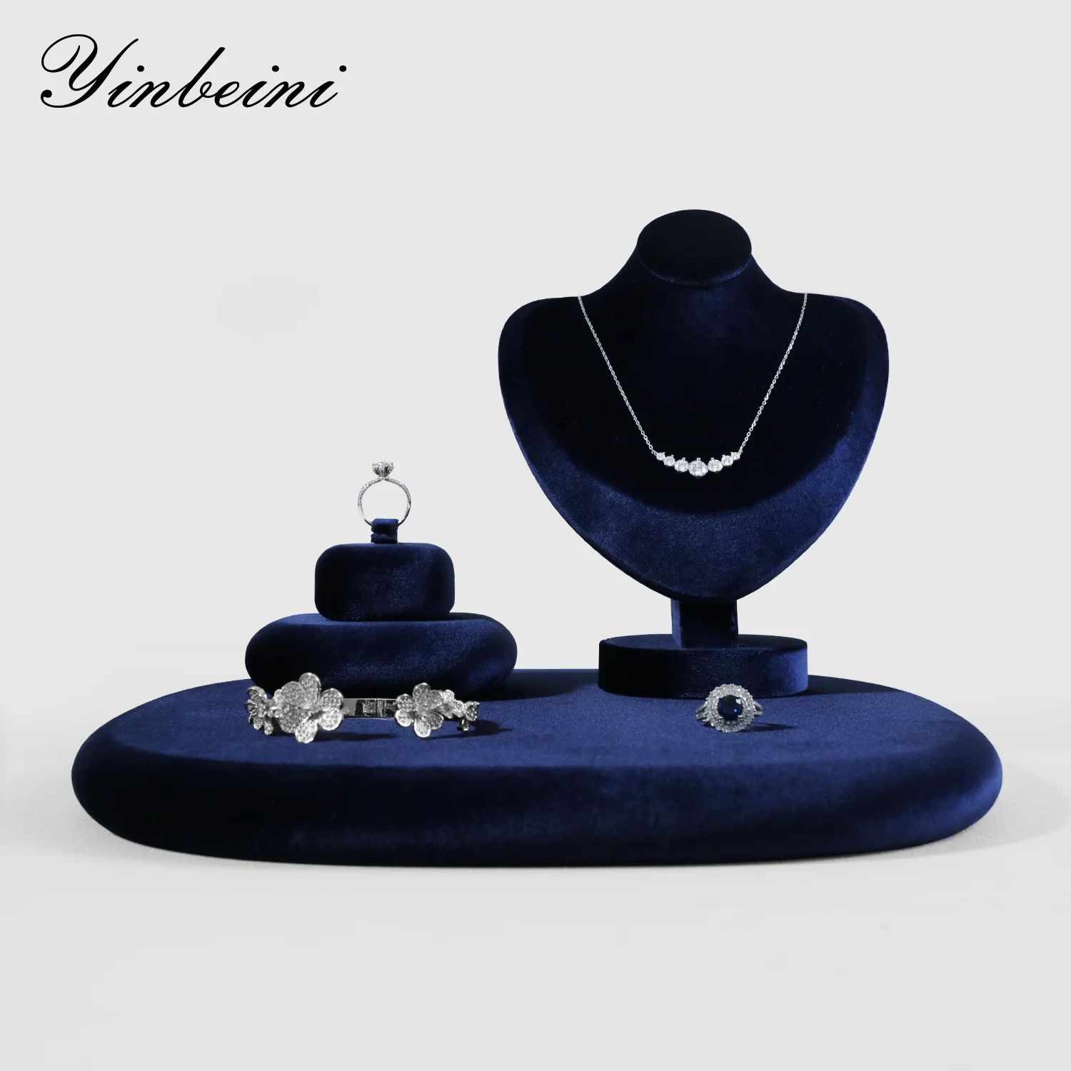 Yinbeini Velvet Jewelry Display Tray Ring Earrings Necklace Storage Organizer Pendant Bracelet showcase Props TB025
Yinbeini Velvet Jewelry Display Tray Ring Earrings Necklace Storage Organizer Pendant Bracelet showcase Props TB025