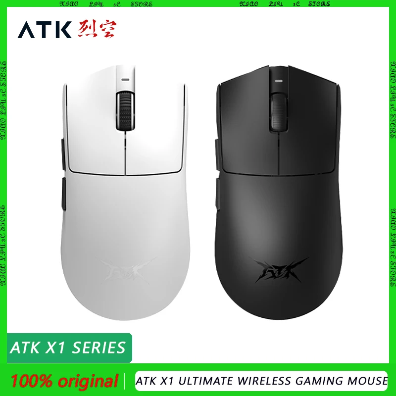 Беспроводная игровая мышь ATK X1 Ultimate, индивидуальная PAW3950 Ultra 8K, скорость отката, 2,4 г, 0,3 мАч, 500 мАч, 750IPS, 42000 точек на дюйм для портативных ПК
Беспроводная игровая мышь ATK X1 Ultimate, индивидуальная PAW3950 Ultra 8K, скорость отката, 2,4 г, 0,3 мАч, 500 мАч, 750IPS, 42000 точек на дюйм для портативных ПК
