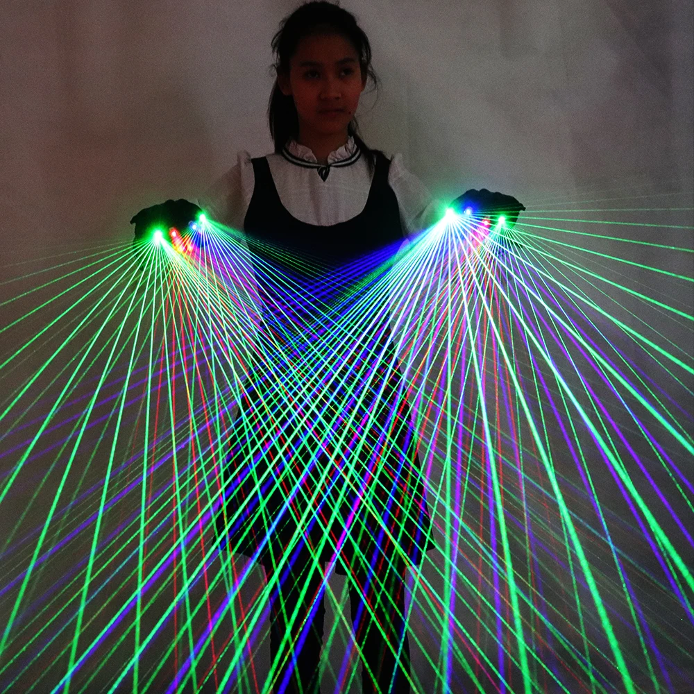 2 in 1 Multi-line RGB Laser Gloves With Green Red Blue Laser Flash Finger LED Robot Suit Luminous Dress Bar Party Music
2 in 1 Multi-line RGB Laser Gloves With Green Red Blue Laser Flash Finger LED Robot Suit Luminous Dress Bar Party Music