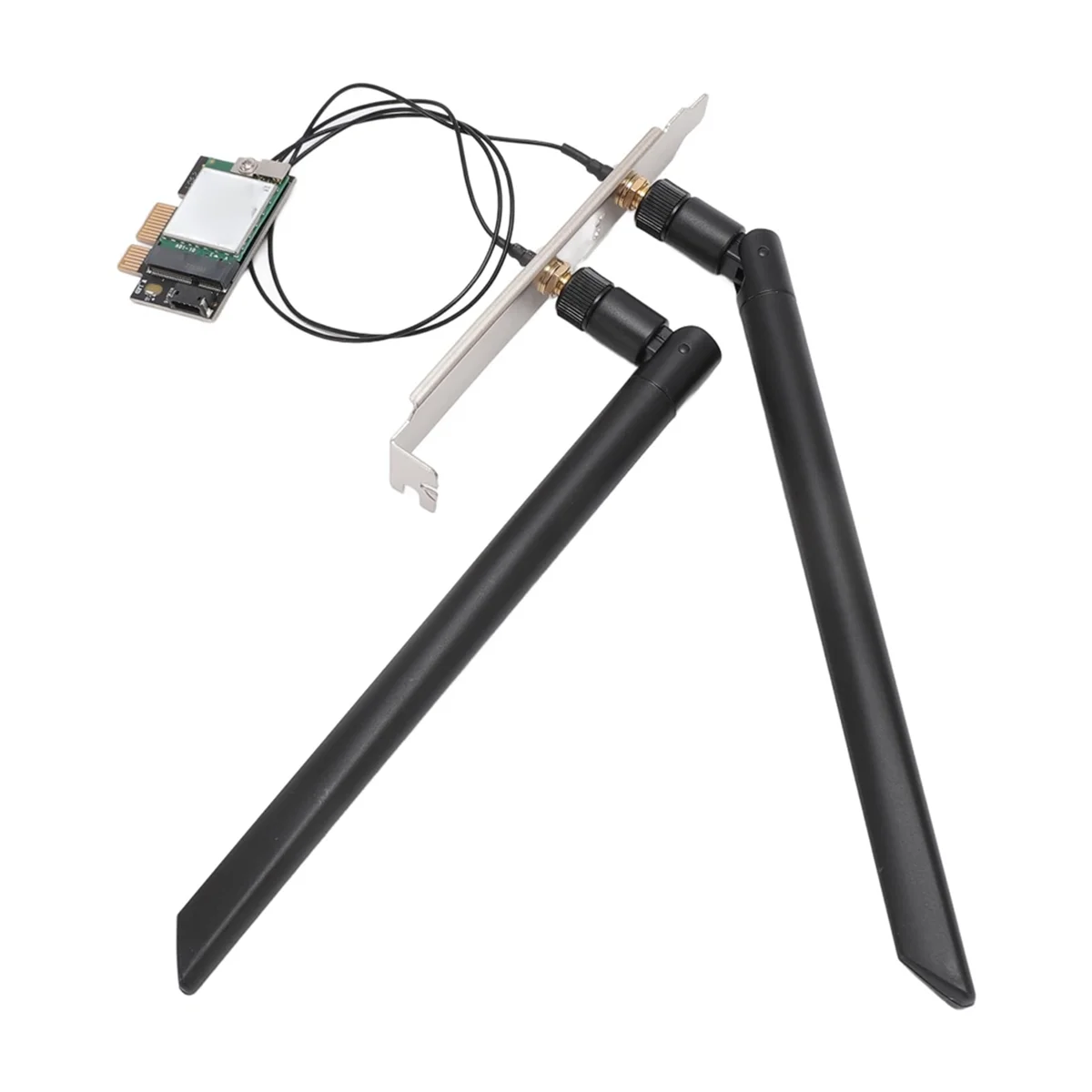 Беспроводная Wi-Fi сетевая карта 2,4G/телефон, bluetooth PCI-E 1X, настольный Wi-Fi адаптер, Двухдиапазонная Беспроводная настольная 2 антенны
Беспроводная Wi-Fi сетевая карта 2,4G/телефон, bluetooth PCI-E 1X, настольный Wi-Fi адаптер, Двухдиапазонная Беспроводная настольная 2 антенны