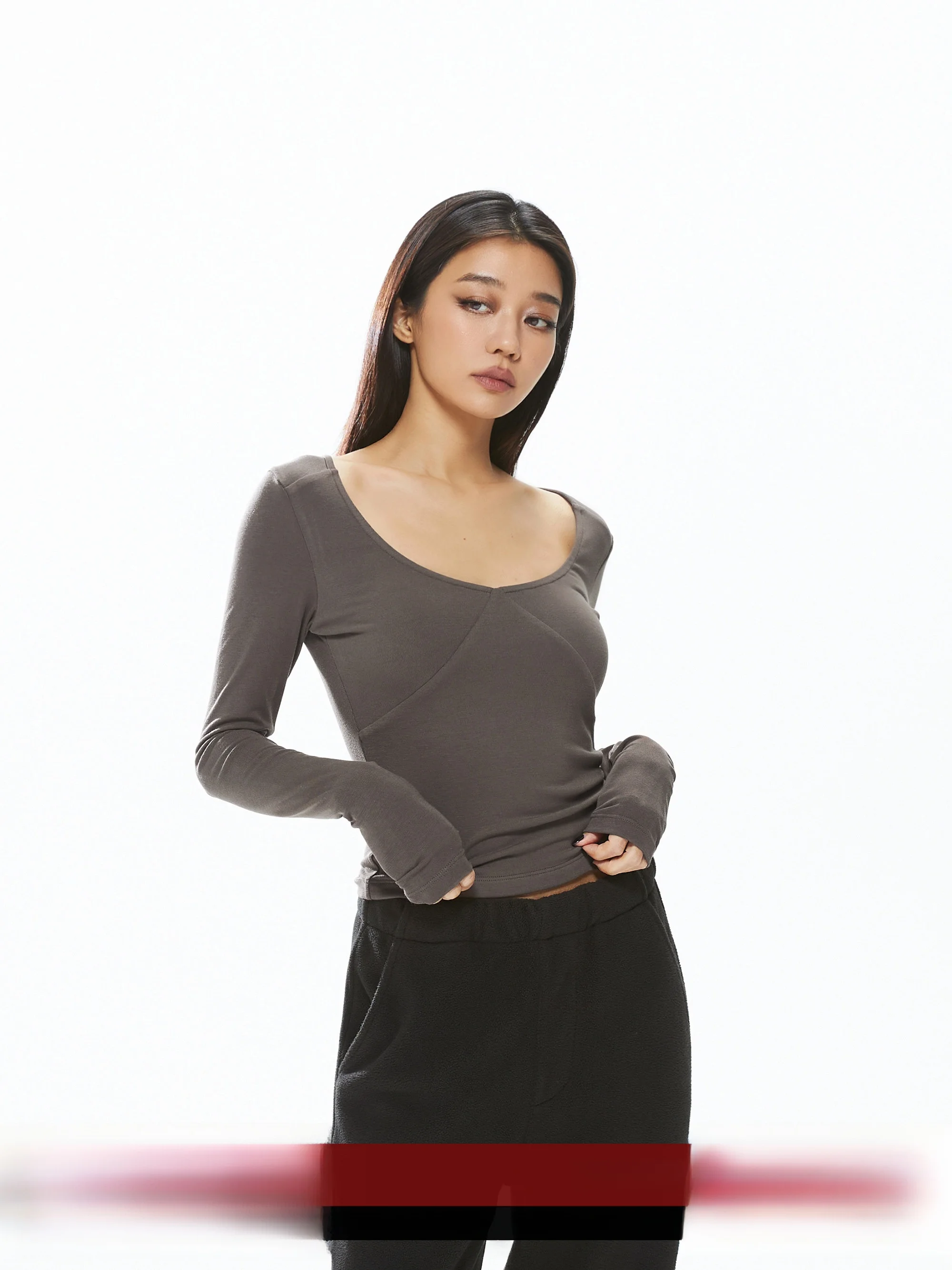 MIRANDA SONG Women's Slim Fit Knitted Long Sve Base irt Large U Ne Elastic French Sle Soft Polyester Blend Top
MIRANDA SONG Women's Slim Fit Knitted Long Sve Base irt Large U Ne Elastic French Sle Soft Polyester Blend Top