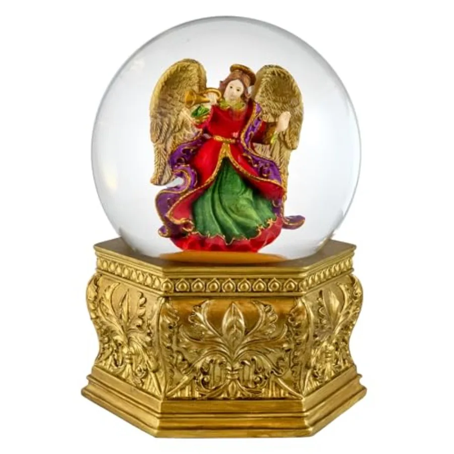 Golden Opulence Angel Water Globe by The San Francisco Music Box
Golden Opulence Angel Water Globe by The San Francisco Music Box