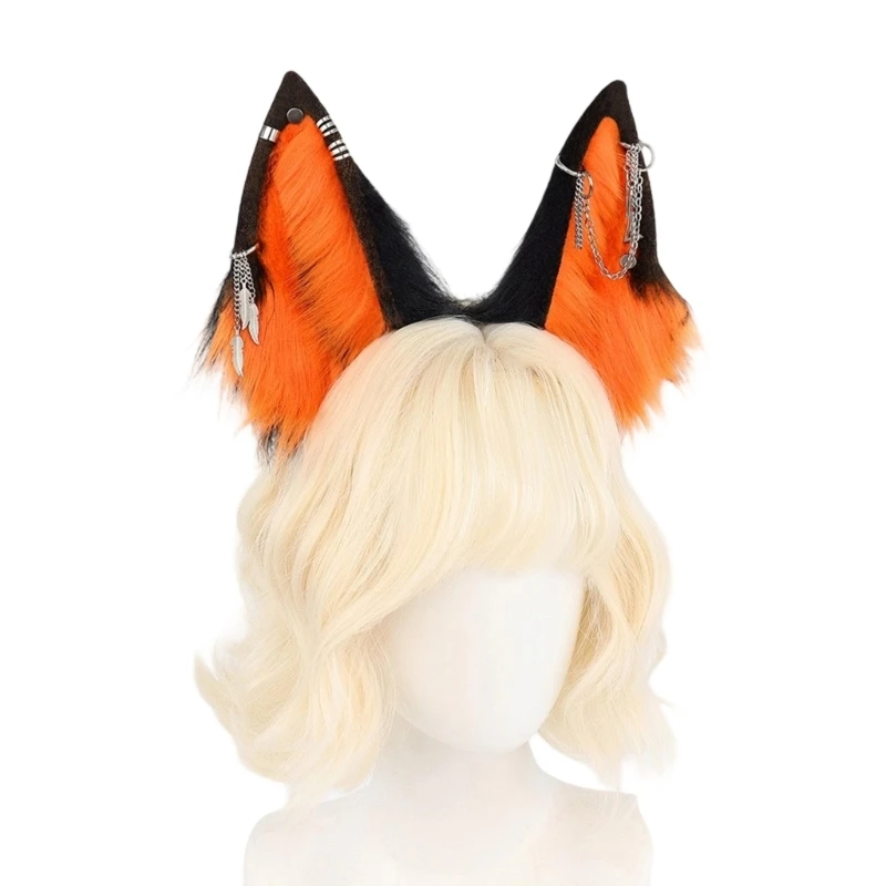5asd Anime Faux Furs Headbands Animal Ear Hairhoop Costume Accessory Headwear for Women and Teens Girl Dressingup Supply 
5asd Anime Faux Furs Headbands Animal Ear Hairhoop Costume Accessory Headwear for Women and Teens Girl Dressingup Supply