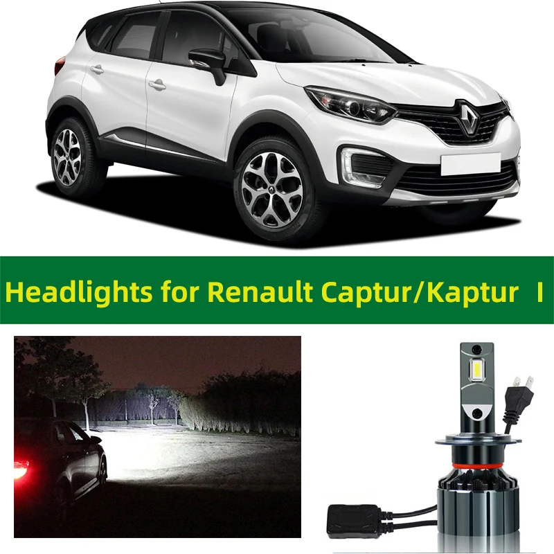 Car Headlamp For Renault Captur LED Headlight Bulb Low Beam High Beam Renault Kaptur Canbus Headlamp Lights Lighting Accessories
Car Headlamp For Renault Captur LED Headlight Bulb Low Beam High Beam Renault Kaptur Canbus Headlamp Lights Lighting Accessories