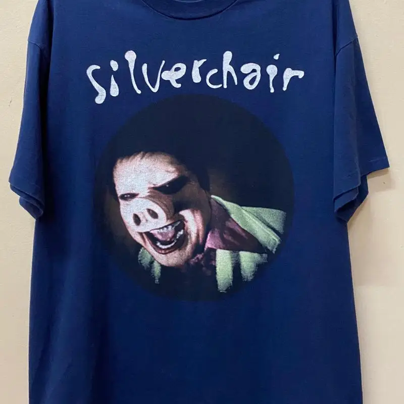 Футболка Silverchair Band Tour 1995, полный размер S 5XL
Футболка Silverchair Band Tour 1995, полный размер S 5XL