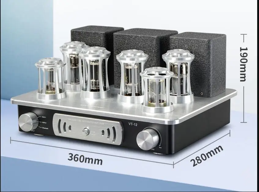 12W*2 single-ended class A Bluetooth 5.0HIFI fever tube amplifier 6H8C 5Z4PA 6n3c-E Combined tube amplifier
12W*2 single-ended class A Bluetooth 5.0HIFI fever tube amplifier 6H8C 5Z4PA 6n3c-E Combined tube amplifier
