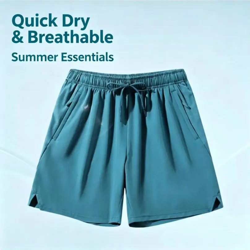2026 Summer New Men's Quick-drying Ice Silk Five-point Pants Loose Breathable Casual Shorts
2026 Summer New Men's Quick-drying Ice Silk Five-point Pants Loose Breathable Casual Shorts