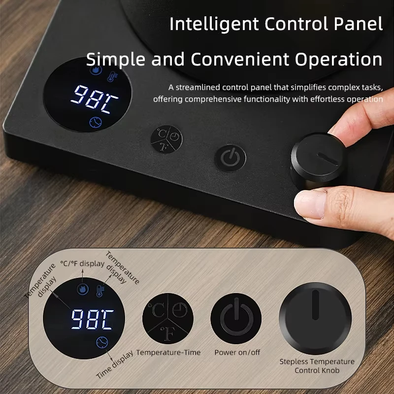 Электрический чайник на гибкой стойке, 1 л, 1000 Вт, умный чайник с контролем температуры для точного ручного заваривания, кастрюля для розлива кофе, 220 В
Электрический чайник на гибкой стойке, 1 л, 1000 Вт, умный чайник с контролем температуры для точного ручного заваривания, кастрюля для розлива кофе, 220 В