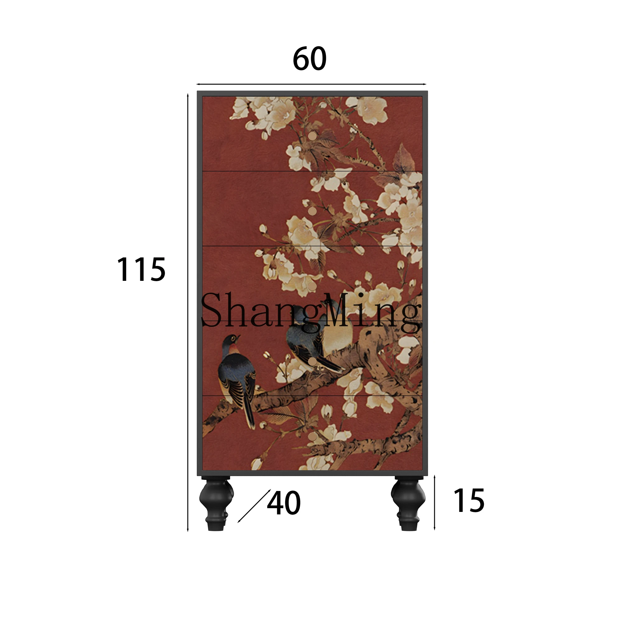 CL new style solid wood chest of drawers against the wall integrated entrance cabinet living room storage household storage
CL new style solid wood chest of drawers against the wall integrated entrance cabinet living room storage household storage