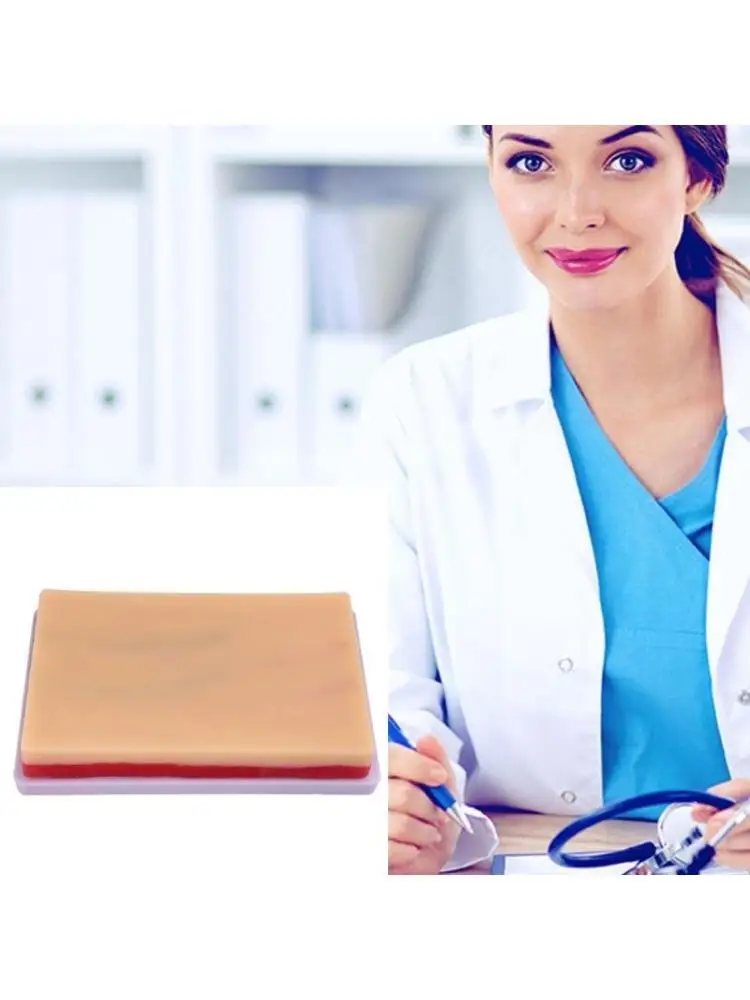 Y1UB Injection Training Pad Silicone Human Skin Model, Training Injections Suture Pad
Y1UB Injection Training Pad Silicone Human Skin Model, Training Injections Suture Pad