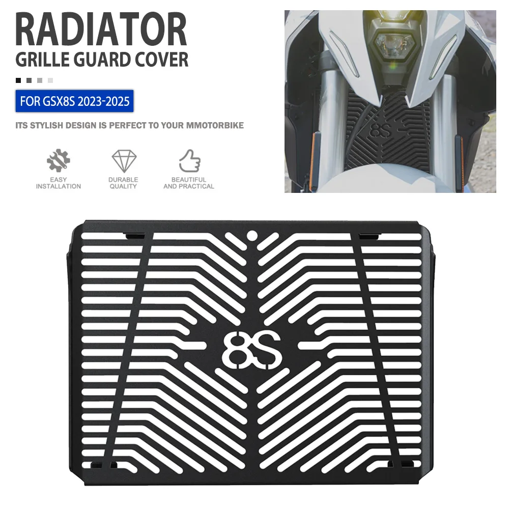 Radiator Guard For GSX-8S GSX8S 2023 2024 2025 Motorcycle Radiators Grille Cover Protector Accessories Parts
Radiator Guard For GSX-8S GSX8S 2023 2024 2025 Motorcycle Radiators Grille Cover Protector Accessories Parts