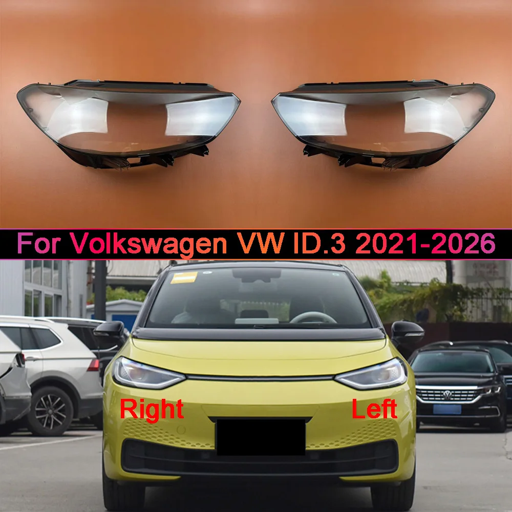 Transparent Headlamp Cover For Volkswagen VW ID.3 2021-2026 Headlight Mask Lampshade Lamp Shell Plexiglass Replace Original Lens
Transparent Headlamp Cover For Volkswagen VW ID.3 2021-2026 Headlight Mask Lampshade Lamp Shell Plexiglass Replace Original Lens