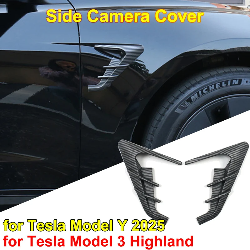 for Tesla New Model 3 Highland 2024 Side Camera Protector Cover Model Y Junipe 2025 Decoration Modified Exterior Accessories
for Tesla New Model 3 Highland 2024 Side Camera Protector Cover Model Y Junipe 2025 Decoration Modified Exterior Accessories