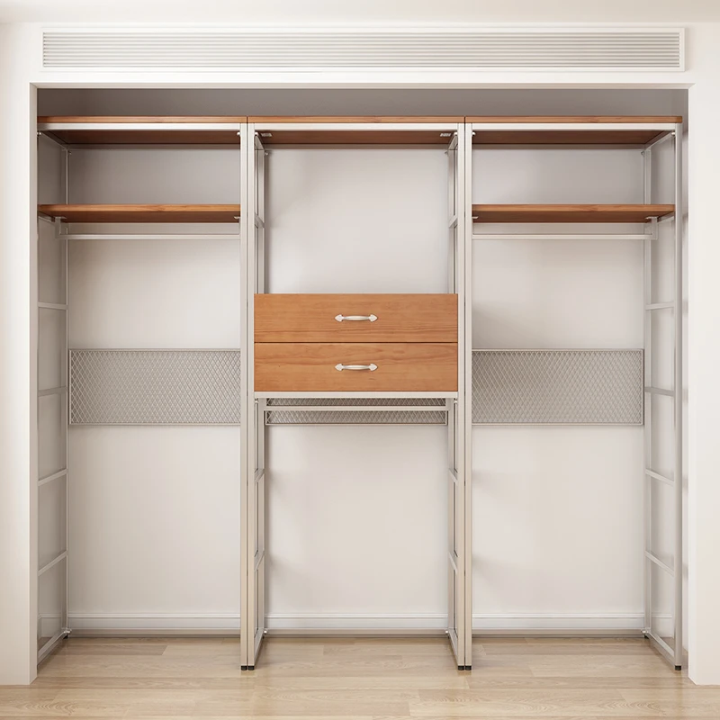 Metal wardrobe all solid wood 2025 new popular bedroom home wrought iron steel frame structure corner custom cloakroom
Metal wardrobe all solid wood 2025 new popular bedroom home wrought iron steel frame structure corner custom cloakroom