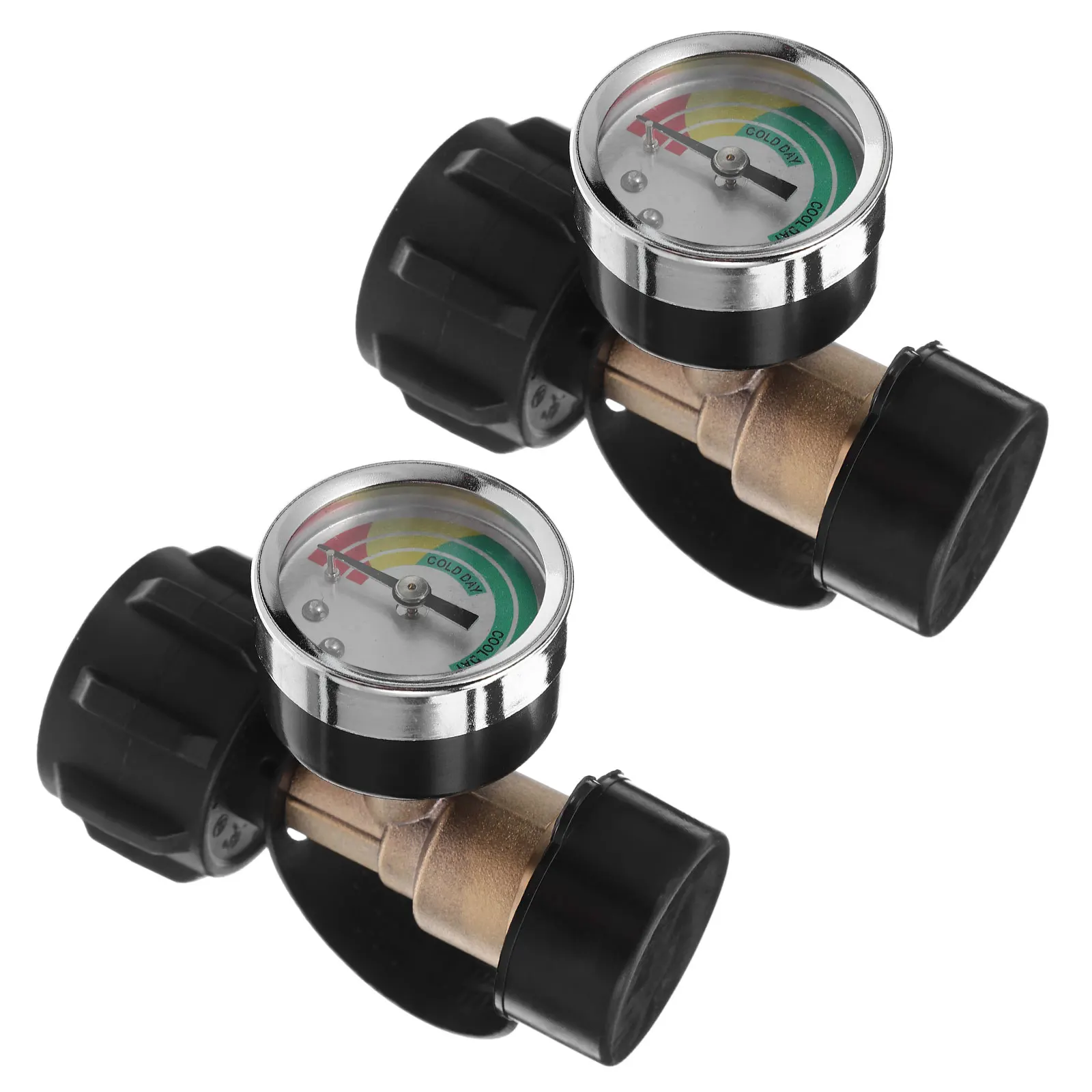2pcs Brass Gas Tank Adapter Converter Pressure Gauge Propane Cylinder Connector Outdoor Camping Grilling Leak Durable
2pcs Brass Gas Tank Adapter Converter Pressure Gauge Propane Cylinder Connector Outdoor Camping Grilling Leak Durable