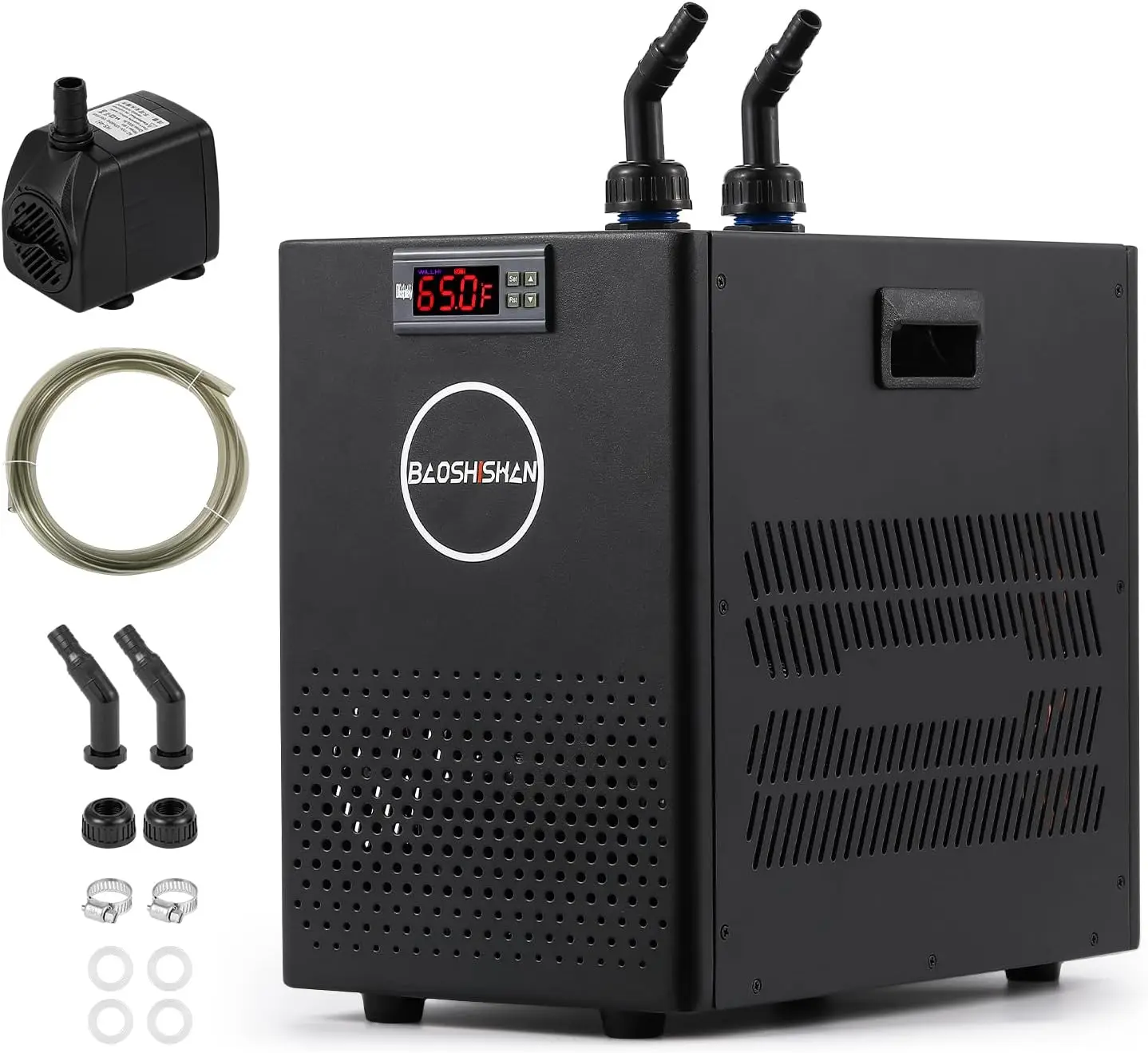 Aquarium Chiller 26gal Aquarium Cooler 1/13 HP Water Chiller for Aquarium with Compressor Refrigeration Quiet Design Chiller for
Aquarium Chiller 26gal Aquarium Cooler 1/13 HP Water Chiller for Aquarium with Compressor Refrigeration Quiet Design Chiller for