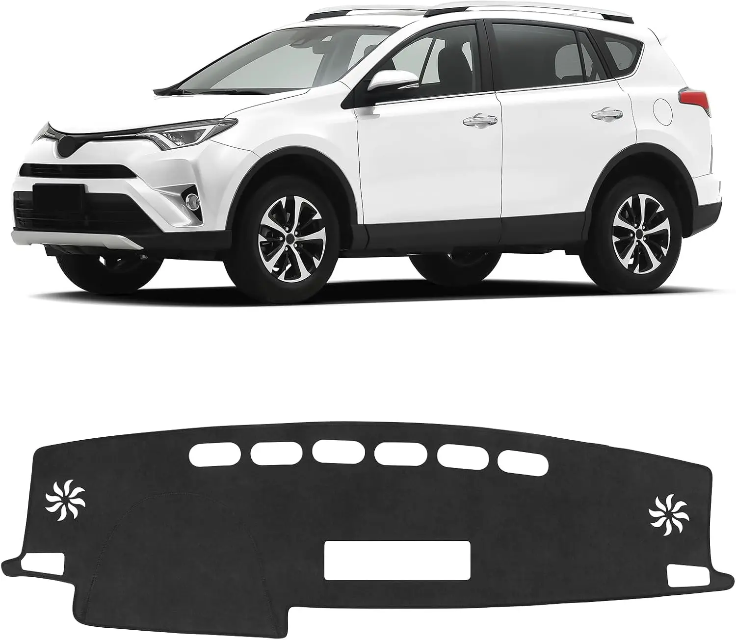 Dash Cover for Toyota RAV4 2018-2013 Accessories Flannel Dashboard Cover Dash Mat Center Console Cover Sunshield Protector Pad
Dash Cover for Toyota RAV4 2018-2013 Accessories Flannel Dashboard Cover Dash Mat Center Console Cover Sunshield Protector Pad