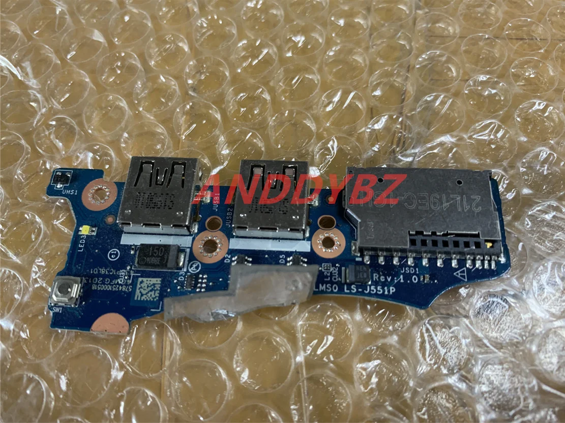 Оригинальная аудиоплата USB для Lenovo Ideapad 5-14IIL05 LS-J551P протестирована хорошо
Оригинальная аудиоплата USB для Lenovo Ideapad 5-14IIL05 LS-J551P протестирована хорошо