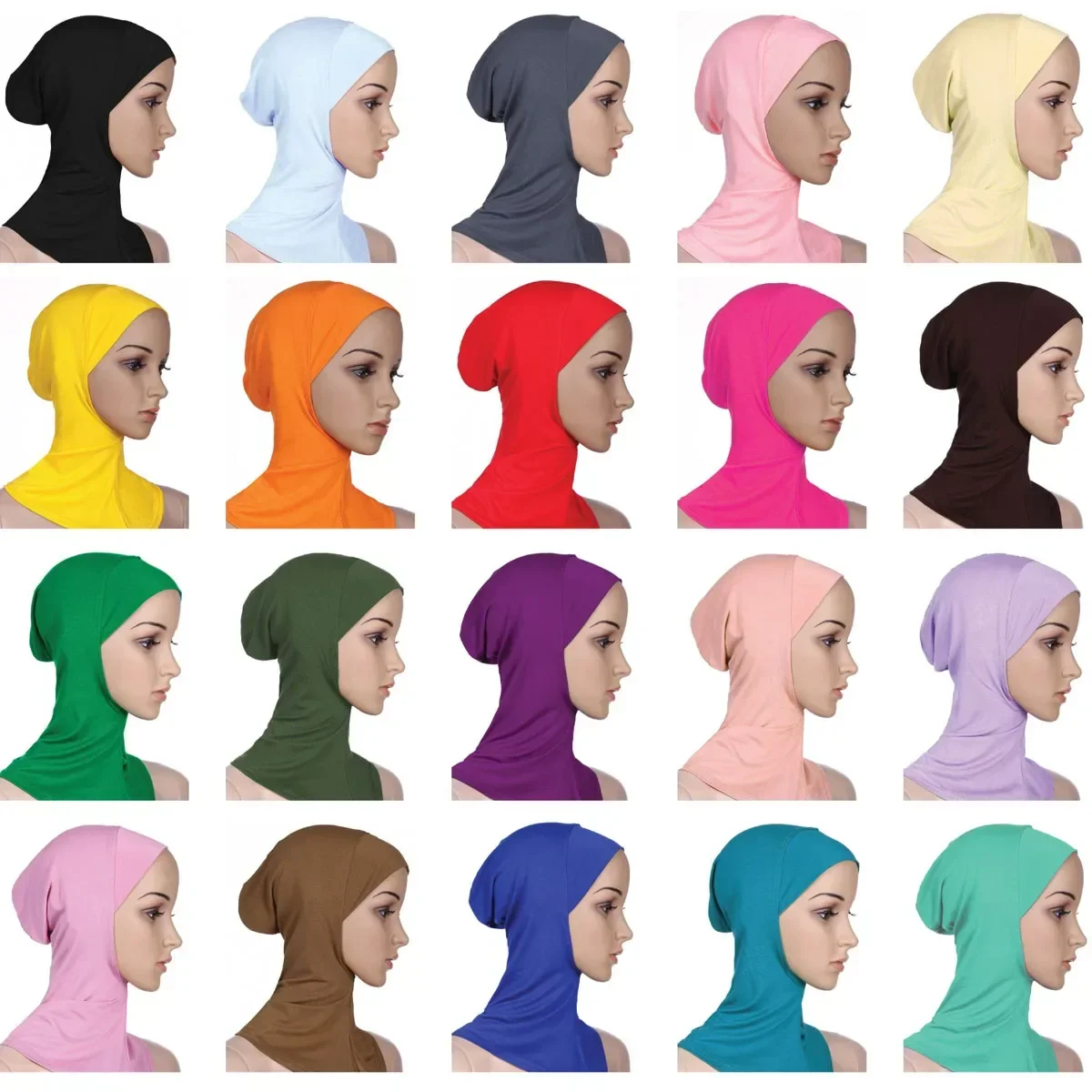 Women Full Cover Soft Bonnet Beanies Inner Hat Underscarf Muslim Lady Hijab Cap Ninja Head Wrap Scarf Hat Middle East Headcover
Women Full Cover Soft Bonnet Beanies Inner Hat Underscarf Muslim Lady Hijab Cap Ninja Head Wrap Scarf Hat Middle East Headcover