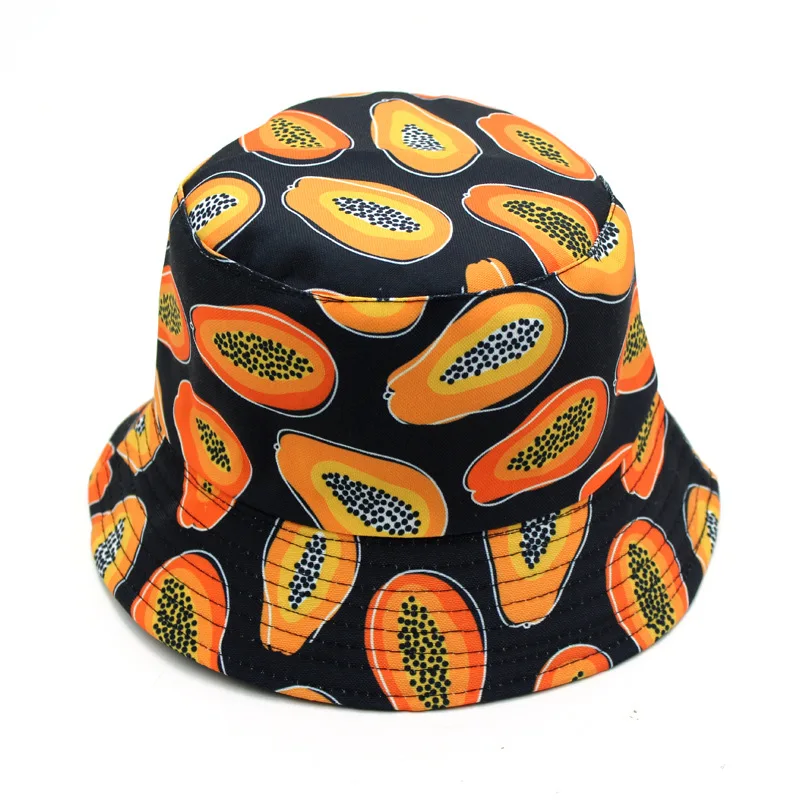 Fruit Papaya Print Bucket Hat Women Fishing Hat Men Hip Hop Panama Bucket Hat Sun Fisherman Hats Caps
Fruit Papaya Print Bucket Hat Women Fishing Hat Men Hip Hop Panama Bucket Hat Sun Fisherman Hats Caps