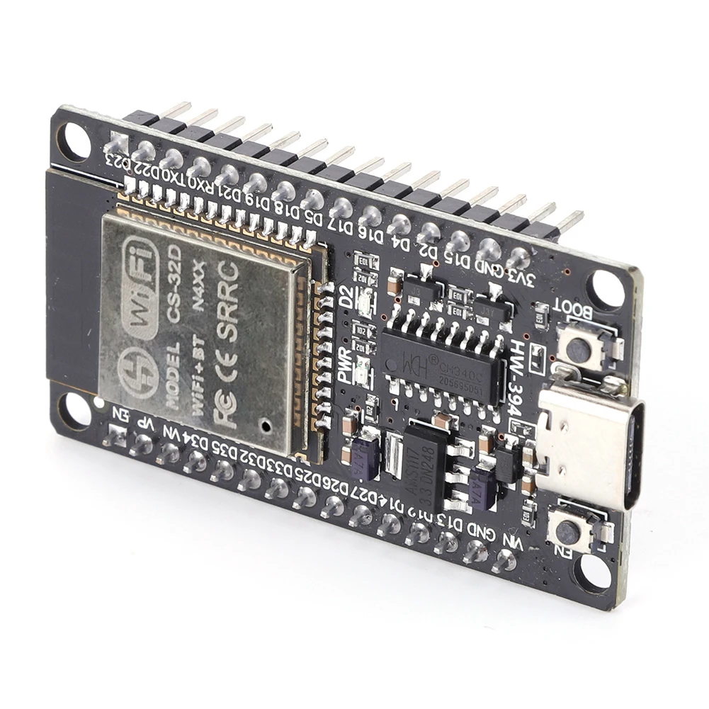 Development Board Module WiFi+Bluetooth-compatible ESP32 WROOM-32D Development Board Ultra-Low Power Consumption for Smart Home
Development Board Module WiFi+Bluetooth-compatible ESP32 WROOM-32D Development Board Ultra-Low Power Consumption for Smart Home