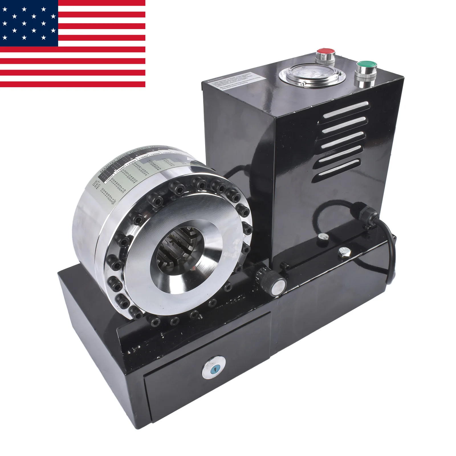 AP03 Hydraulic Hose Crimping Machine With 8 Set Dies 110V 10/12/14/16/19/23/27/30mm Portable Crimping Machine
AP03 Hydraulic Hose Crimping Machine With 8 Set Dies 110V 10/12/14/16/19/23/27/30mm Portable Crimping Machine