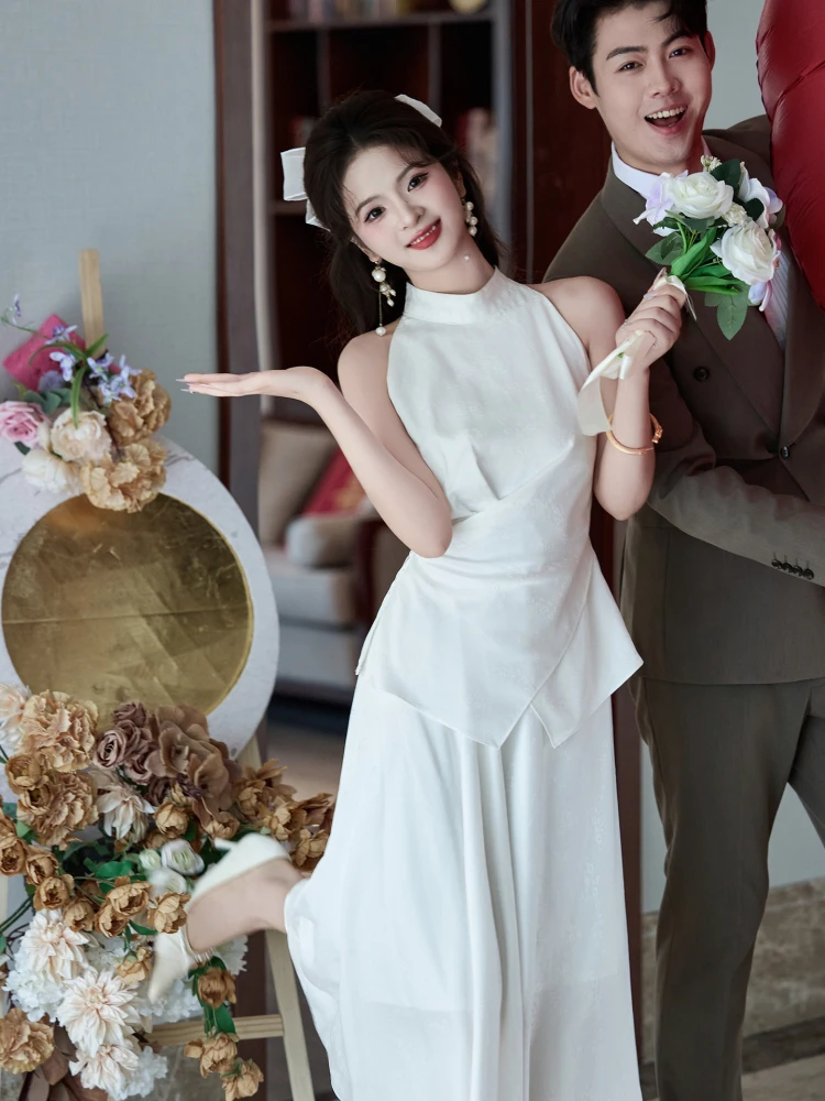 White Engagement New Chinese Sle Wedding Dr Skirt Registry Appoinent Light Set Morning Robe Women Daily Wear...
White Engagement New Chinese Sle Wedding Dr Skirt Registry Appoinent Light Set Morning Robe Women Daily Wear...