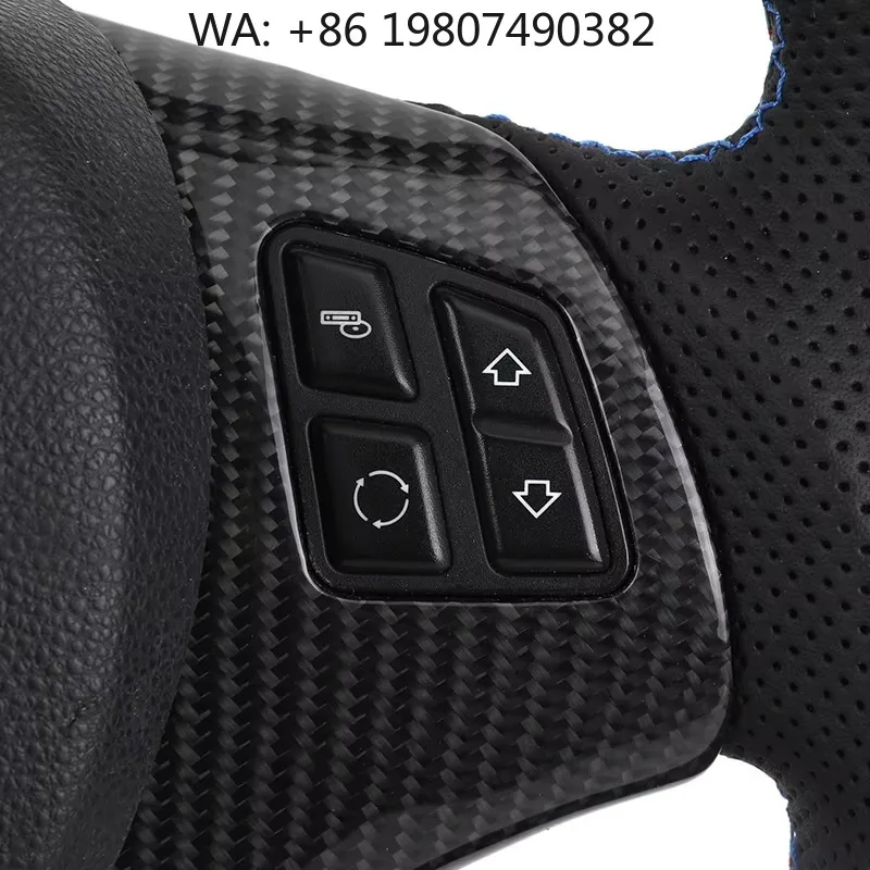 Custom Carbon Fiber Framework Steering Wheel, Sport Style Design, Universal Auto Interior Refit Modification Parts
Custom Carbon Fiber Framework Steering Wheel, Sport Style Design, Universal Auto Interior Refit Modification Parts