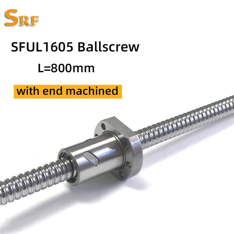 1 комплект 16 мм шариковый винт с левой резьбой SFU1605 L = 800 мм + 1 шт. SFU1605 шариковая гайка с концевой обработкой BK/BF12 для детали ЧПУ
1 комплект 16 мм шариковый винт с левой резьбой SFU1605 L = 800 мм + 1 шт. SFU1605 шариковая гайка с концевой обработкой BK/BF12 для детали ЧПУ