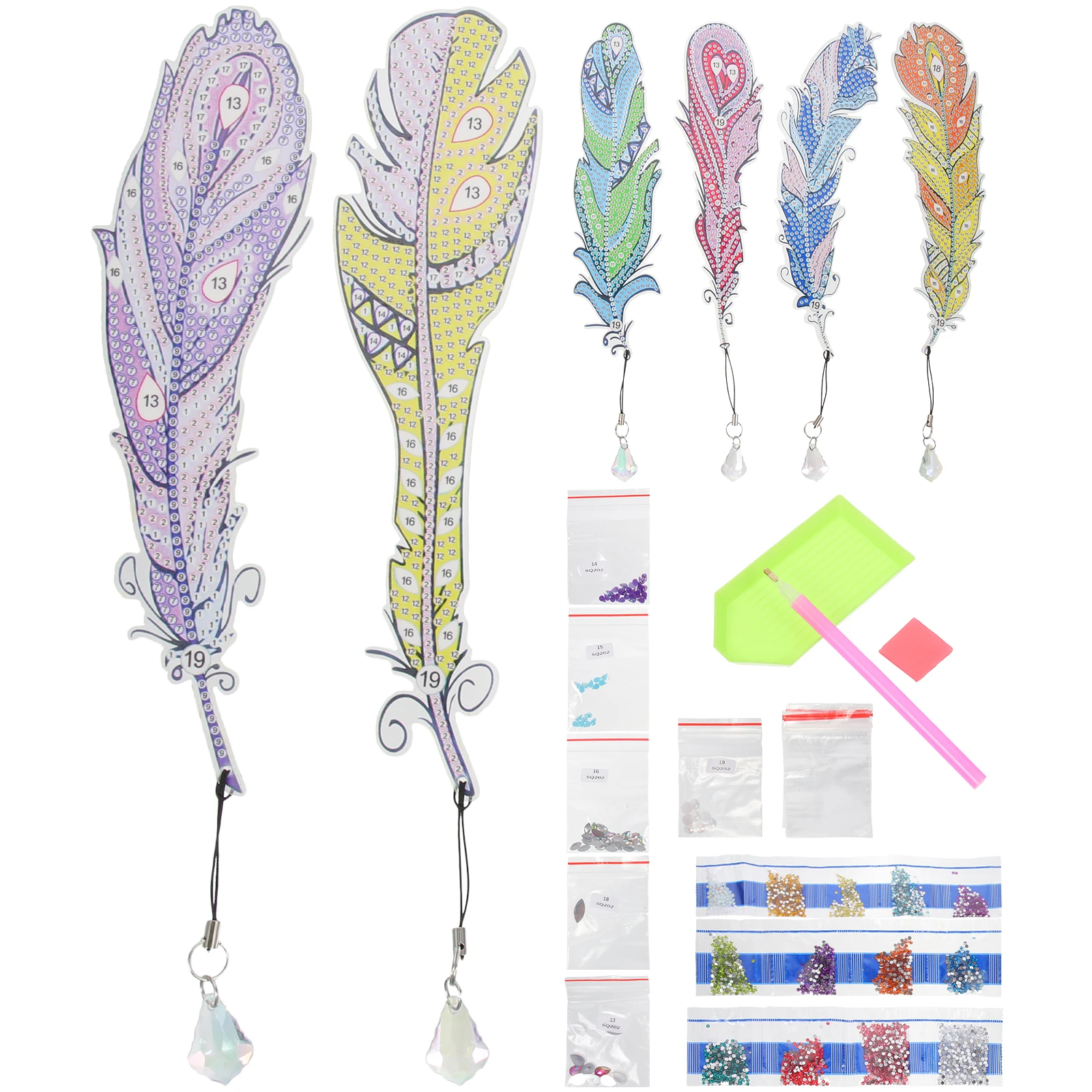 1 set Beaded Bookmark PET Delicate Bookmarks Lightweight Elegant Gift DIY Craft Retro Student Supplies
1 set Beaded Bookmark PET Delicate Bookmarks Lightweight Elegant Gift DIY Craft Retro Student Supplies