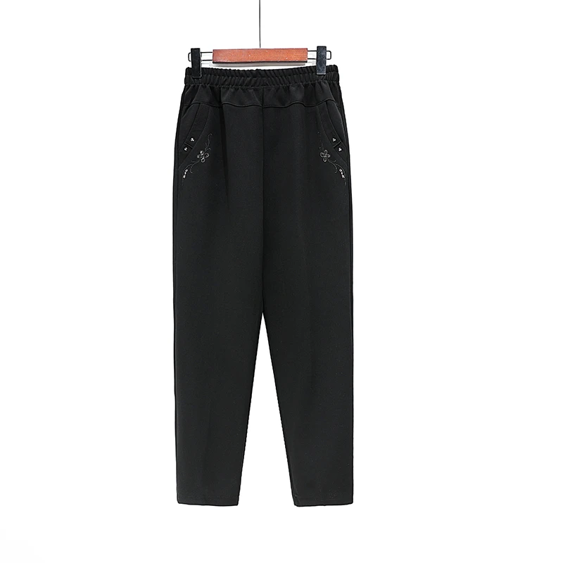 Middle-Aged And Elderly Women's High-Waist Pants Spring Summer Lady Mother Female Elastic Waist glitter Pants black Trousers
Middle-Aged And Elderly Women's High-Waist Pants Spring Summer Lady Mother Female Elastic Waist glitter Pants black Trousers