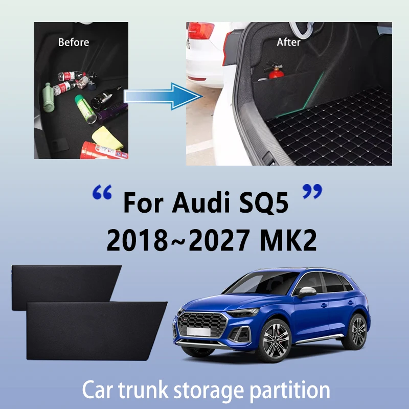 Car Accessories For Audi SQ5 2018~2027 2026 25 MK2 Trunk Storage Partition Multifunction Storage Auto Interior Parts Organizer
Car Accessories For Audi SQ5 2018~2027 2026 25 MK2 Trunk Storage Partition Multifunction Storage Auto Interior Parts Organizer