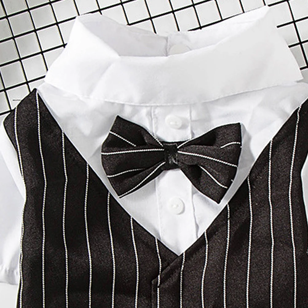 Gentleman Style Dog Suit Costume Wedding Party Clothes Small Pet Dress Comfortable Durable Elegant Design Fast Drying
Gentleman Style Dog Suit Costume Wedding Party Clothes Small Pet Dress Comfortable Durable Elegant Design Fast Drying