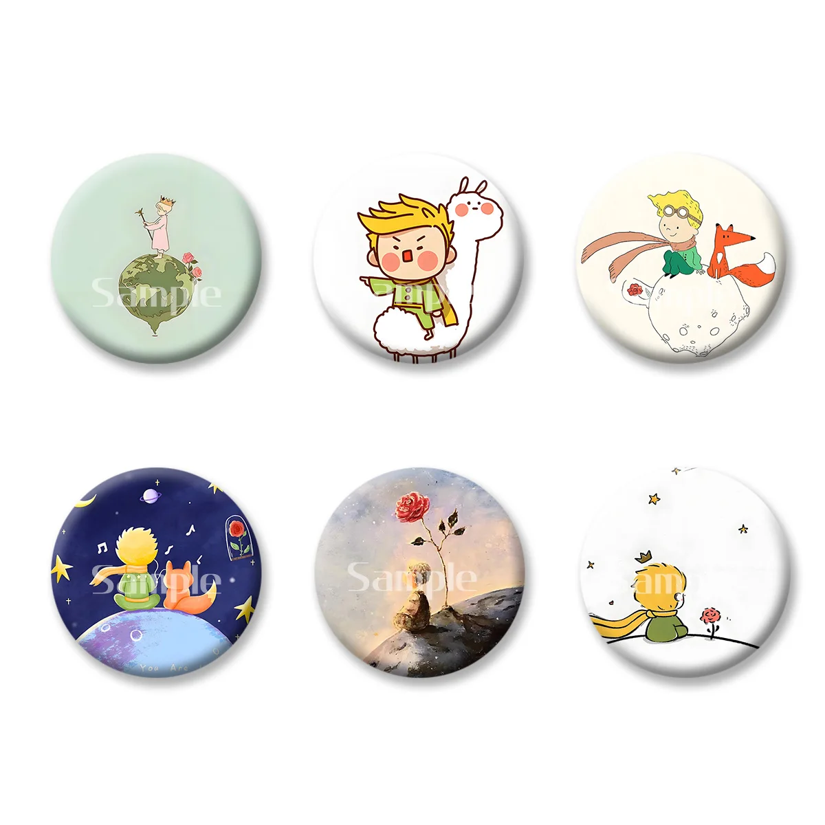 The Little Prince Rose Fox Anime Cartoon Flash Badge Keychains Makeup Mirror Fridge Magnet ACG Goods Game Peripherals Toy Gift
The Little Prince Rose Fox Anime Cartoon Flash Badge Keychains Makeup Mirror Fridge Magnet ACG Goods Game Peripherals Toy Gift