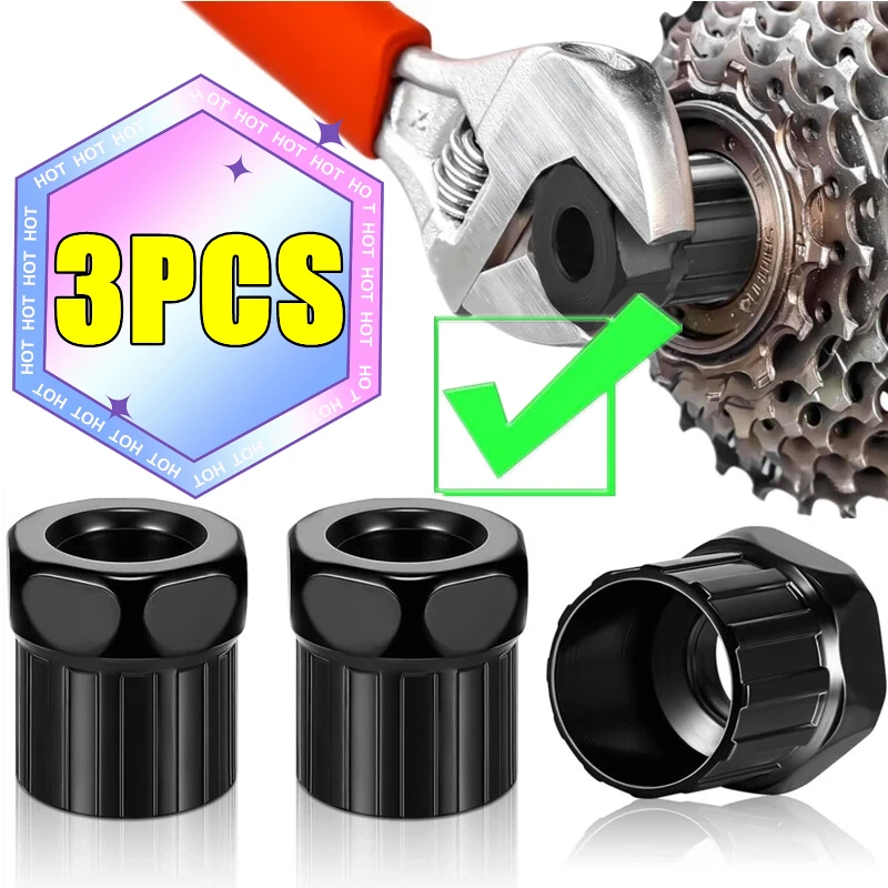 New 1-3PCS Bicycle Cassette Flywheel Disassembly Sleeve Bike Repair Tool Rear Cog Remover Bicycle Repair for Wheel Removal Tools
New 1-3PCS Bicycle Cassette Flywheel Disassembly Sleeve Bike Repair Tool Rear Cog Remover Bicycle Repair for Wheel Removal Tools
